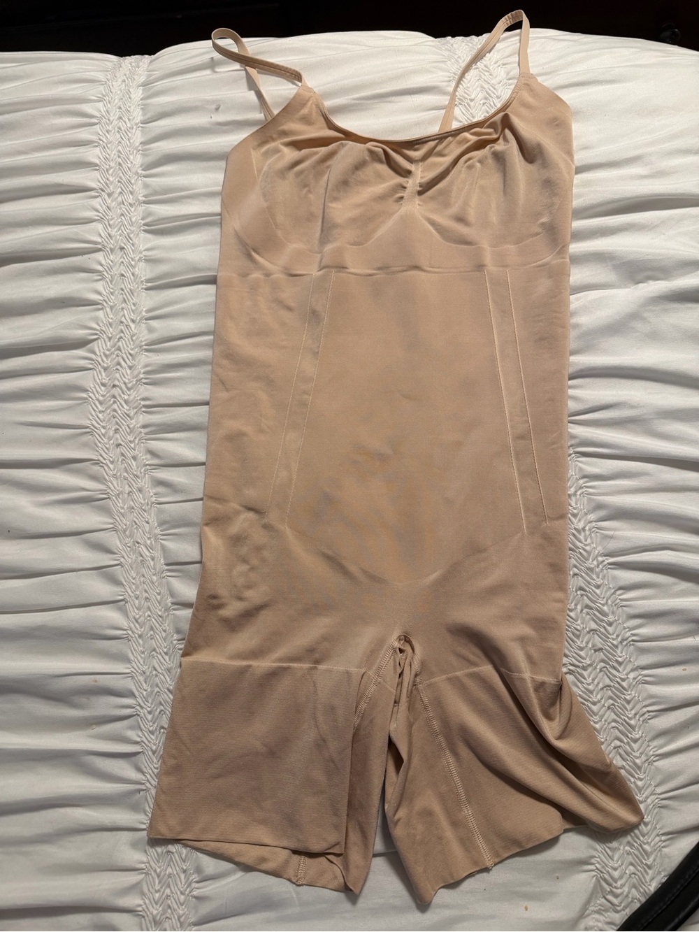 SPANX Nude Full-Body Shaping Slip with Adjustable Straps